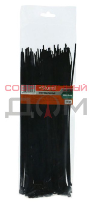 Хомуты Sturm 7012-05-300 300 х 3,6 мм, ПЛАСТМАССОВЫЕ